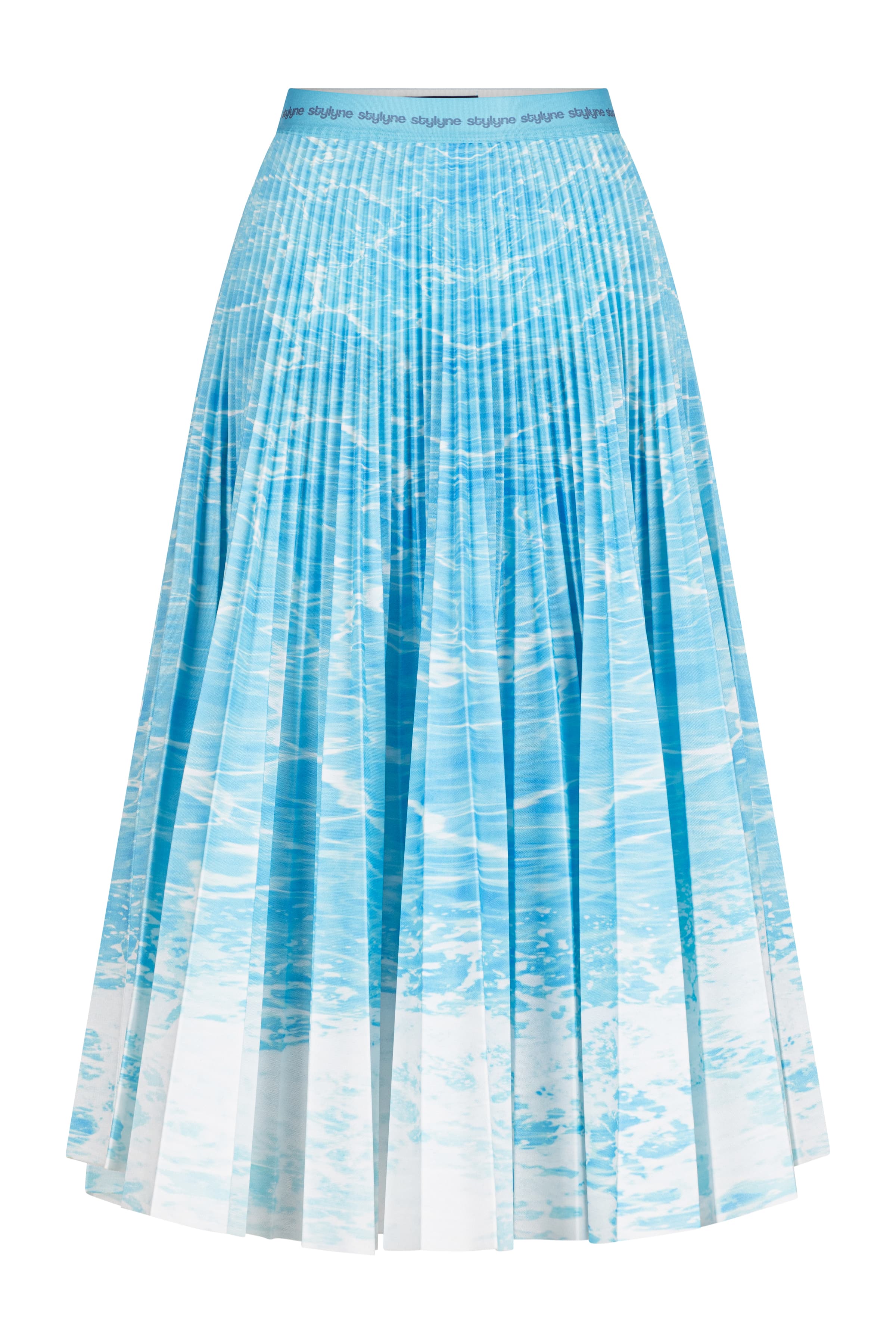Splash Medium Pleated Skirt